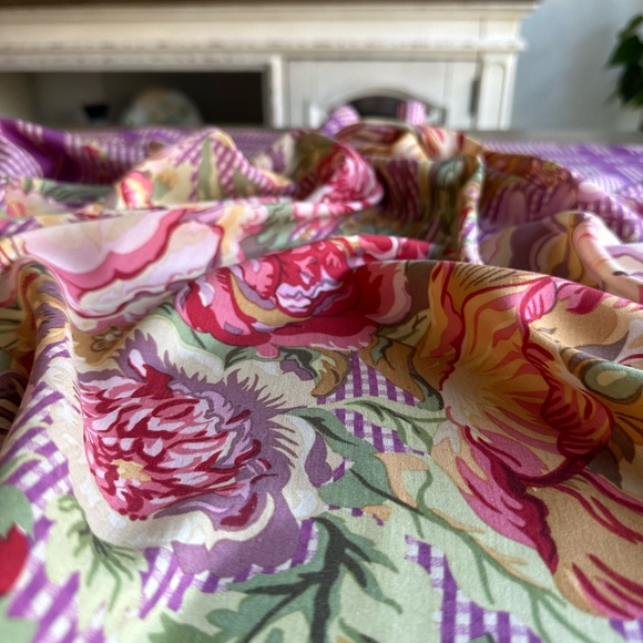 Authentic Ralph Lauren  Silk Scarf - Picture 3 of 8